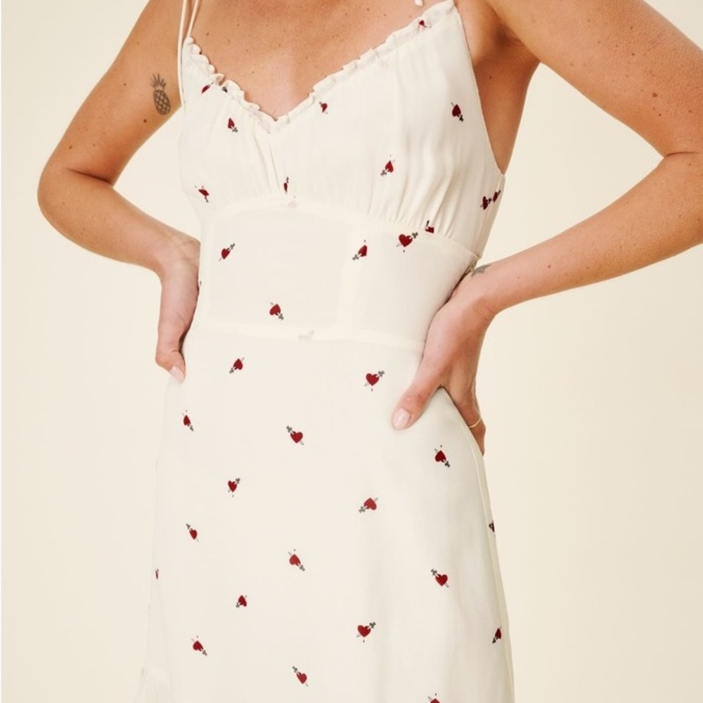 Reformation Esther Dress in Heartache
